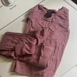 Little Sleepies Mauve Long Sleeve Set